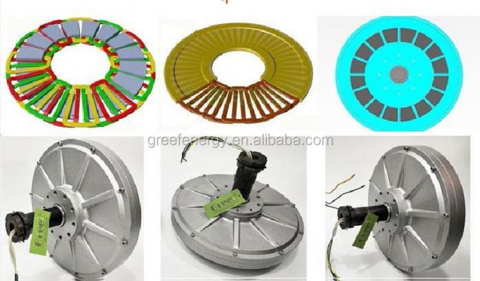 Máy phát điện từ vĩnh cửu không lõi 3 giai đoạn với bảo hành 3 năm 1