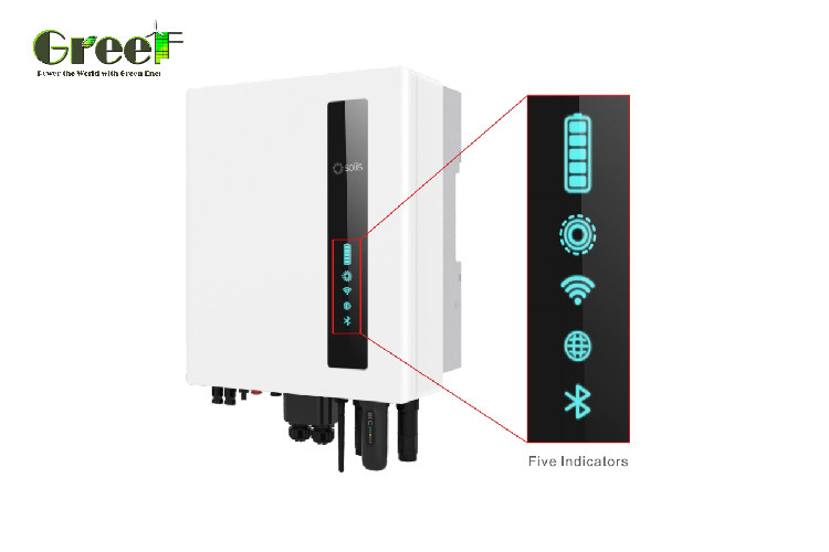 Hiệu suất 95% trên Inverter lưới cho tần số 50/60Hz và phạm vi nhiệt độ -25C-60C