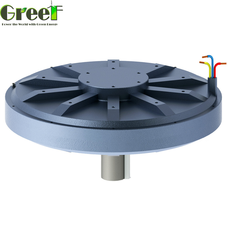 Máy phát điện xoay chiều nam châm vĩnh cửu 3KW Rpm mô-men xoắn thấp Khởi động thấp Máy phát điện gió thẳng đứng có mô-men xoắn thấp