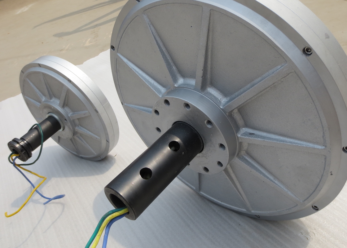 Máy phát điện xoay chiều nam châm vĩnh cửu 3KW Rpm mô-men xoắn thấp Khởi động thấp Máy phát điện gió thẳng đứng có mô-men xoắn thấp