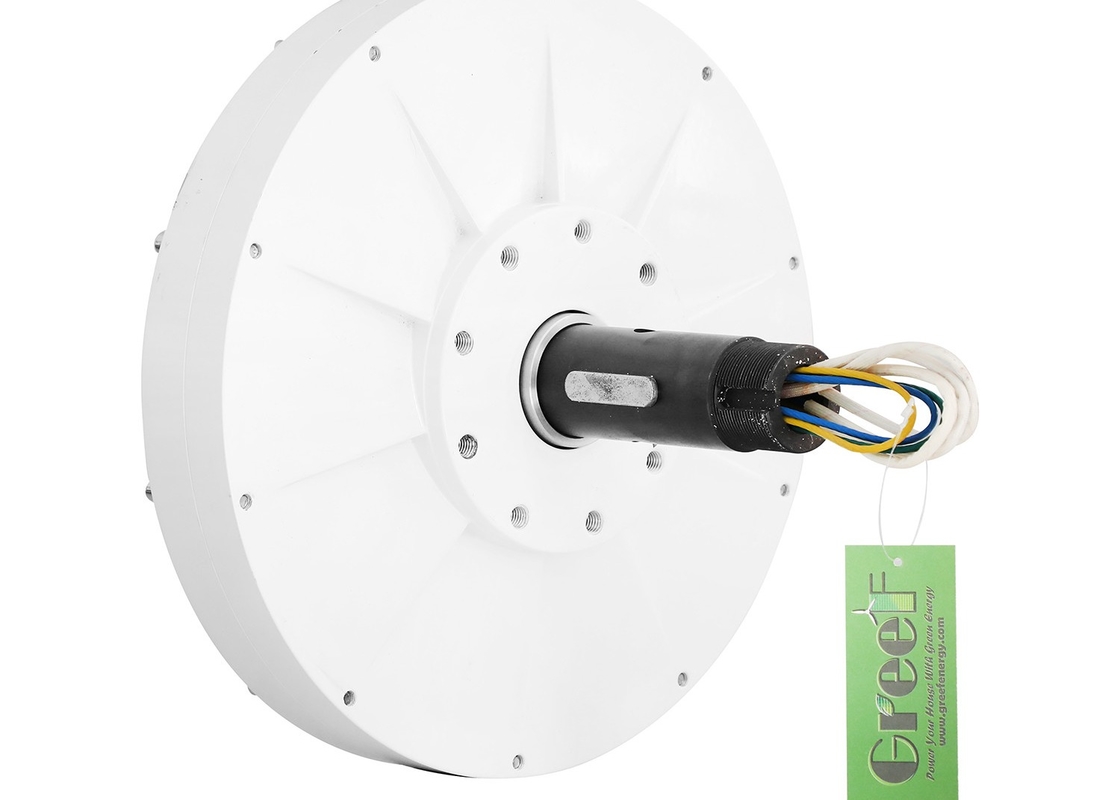 Máy phát điện xoay chiều nam châm vĩnh cửu 3KW Rpm mô-men xoắn thấp Khởi động thấp Máy phát điện gió thẳng đứng có mô-men xoắn thấp