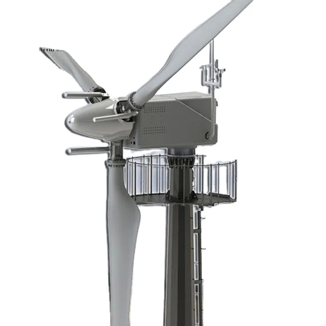 Tuabin gió điều khiển cánh 20KW / 30KW Công nghệ thay đổi độ nghiêng cánh 30% Sản lượng điện cao Tốc độ gió khởi động thấp 2.5m/s
