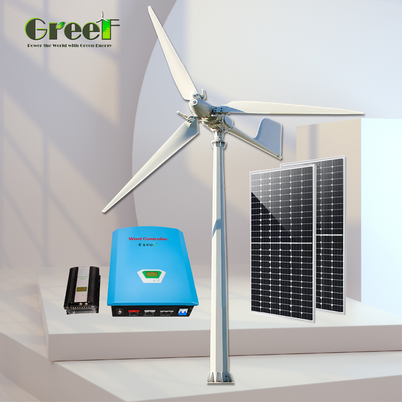 Các tấm Silicon đơn tinh thể Off Grid Power System 48-240V Điện áp đầu ra