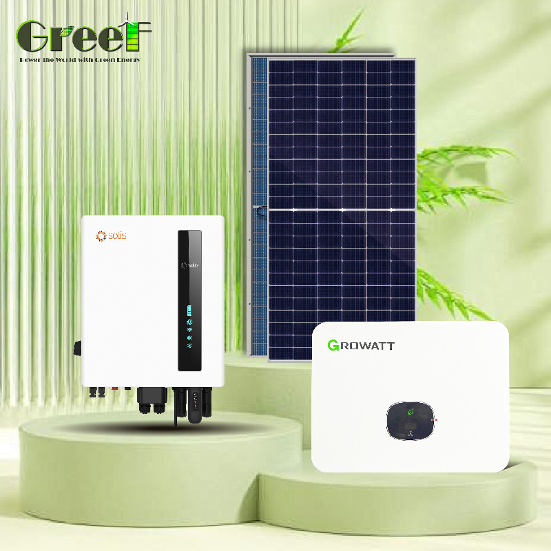 Năng lượng xanh Silicon đơn tinh thể / Một tấm pin mặt trời lưới với công nghệ lưới kết nối và màn hình LCD