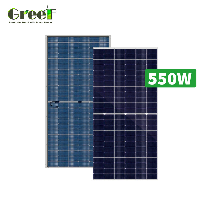 Thời gian thực giám sát lưới kết nối hệ thống pin mặt trời 1kW-100kW Capacity Monocrystalline Panel