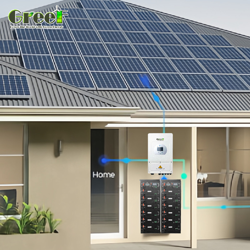 Hệ thống năng lượng mặt trời lai điều khiển từ xa cho tấm pin mặt trời PV và ánh sáng trắng ấm