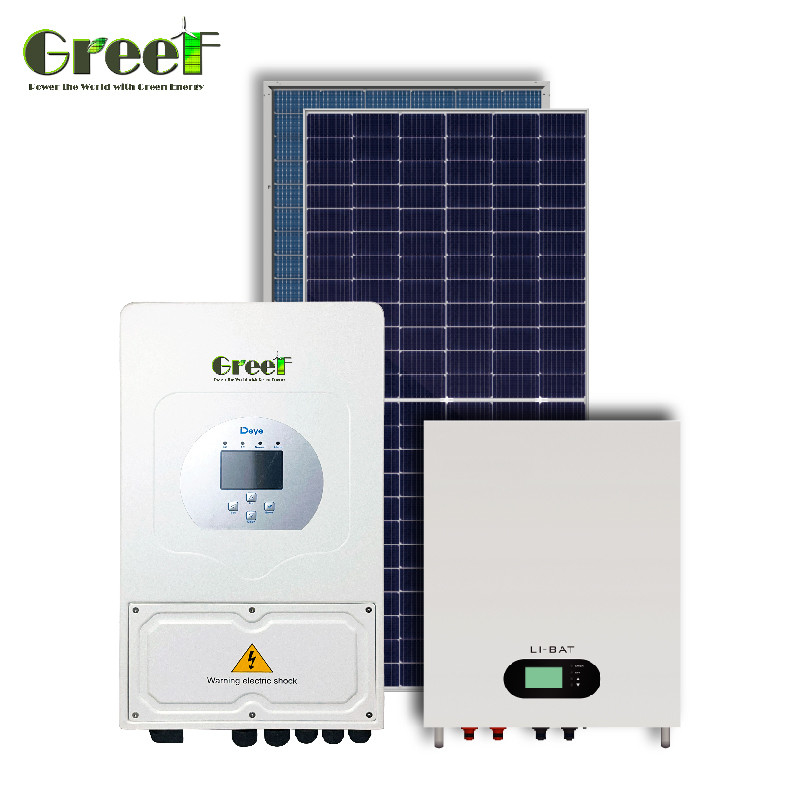 Hệ thống năng lượng mặt trời lai điều khiển từ xa cho tấm pin mặt trời PV và ánh sáng trắng ấm