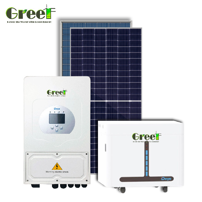 5000W Load Grid Tie Hệ thống năng lượng mặt trời với điện áp đầu ra 110/220V