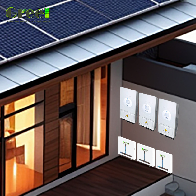 Hệ thống năng lượng mặt trời lai điều khiển từ xa cho tấm pin mặt trời PV và ánh sáng trắng ấm