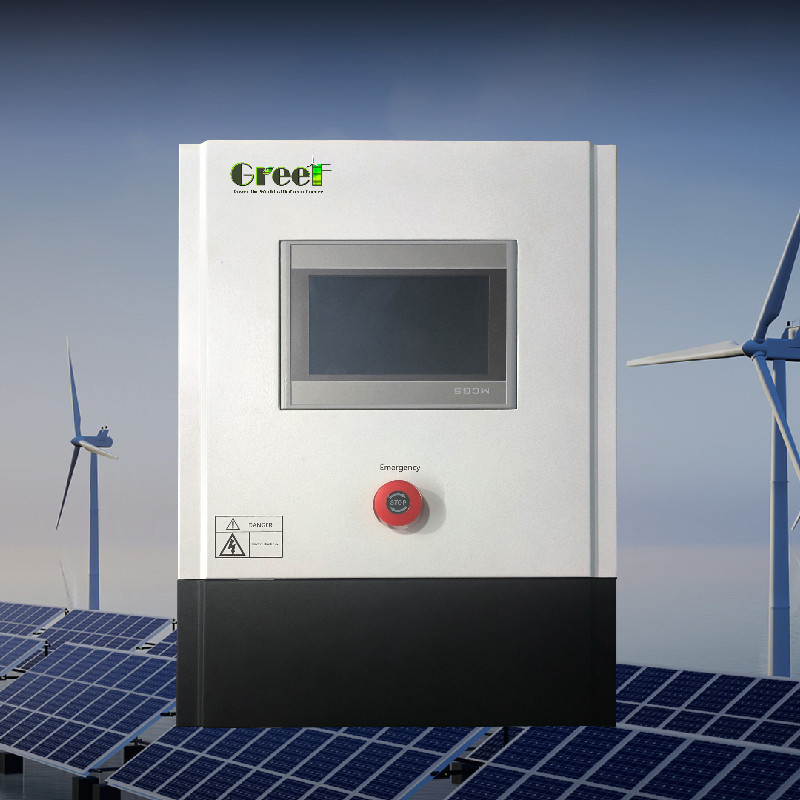 Máy tuabin gió 3kw 5kw 10kw trên bộ điều khiển lưới với biến tần cho hệ thống lai