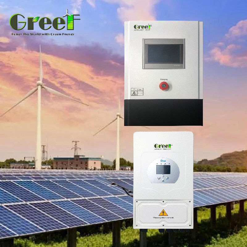 Bộ điều khiển gió gắn lưới chuyên nghiệp 5kw đến 100kw với màn hình cảm ứng LCD và màn hình từ xa bằng APP