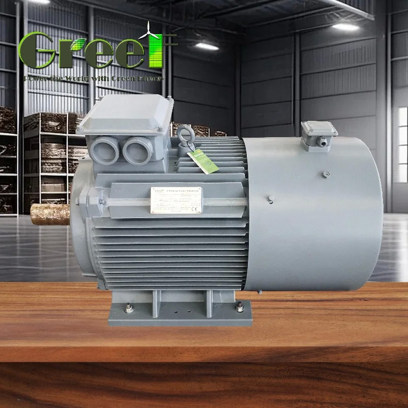 Động cơ đồng bộ AC 3 pha Động cơ nam châm vĩnh cửu Công suất định mức 750W-5MW cho Ứng dụng động cơ