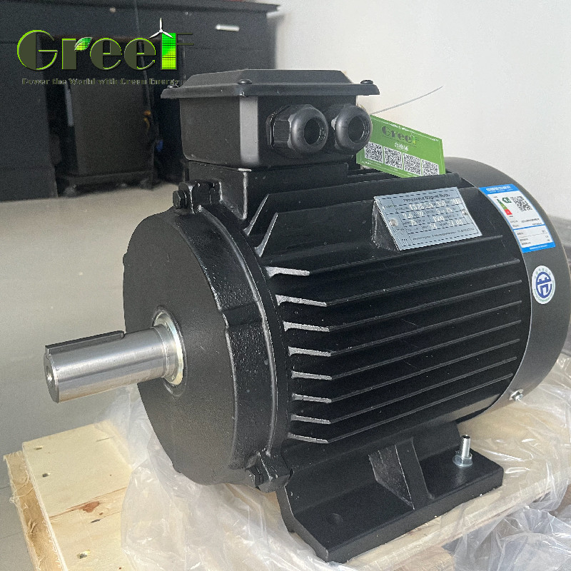 Động cơ đồng bộ AC 3 pha Động cơ nam châm vĩnh cửu Công suất định mức 750W-5MW cho Ứng dụng động cơ