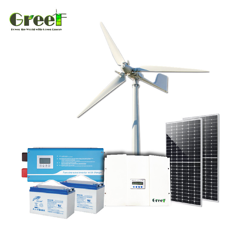 1KW-10KW LCD Control Off Grid Wind Power Controller Mô hình GBBC với phạm vi sạc gió điều chỉnh