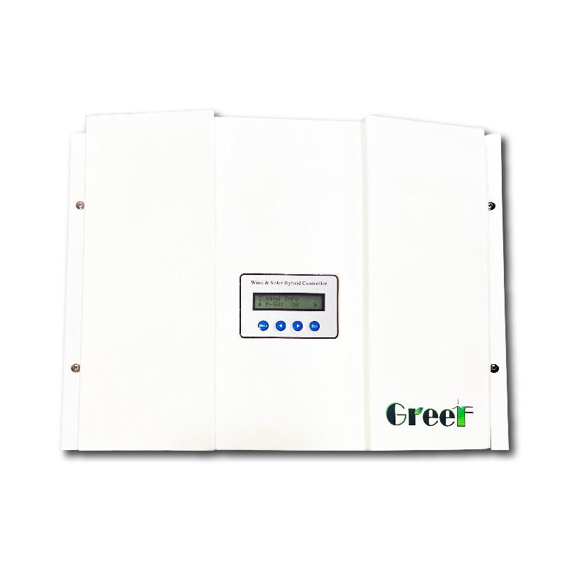 Mất năng lượng ≤ 3W Máy điều khiển LCD Off Grid với tải gió 150V / 400V Cài đặt gió điều chỉnh