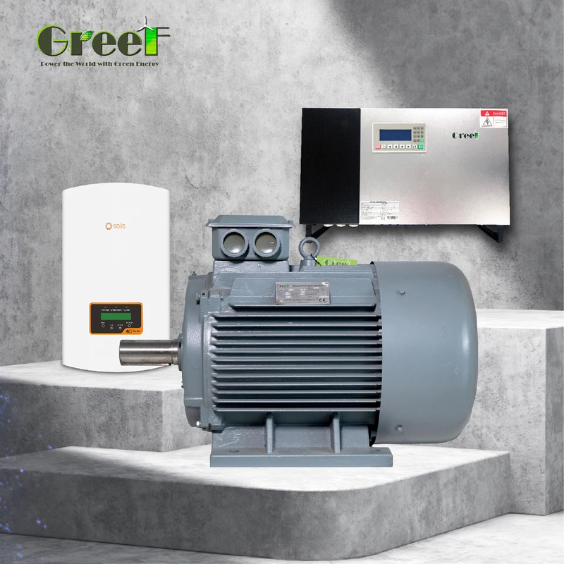 Máy phát từ vĩnh cửu 10kW Định hướng điện áp định số 20rpm-3000rpm Định số xoay sử dụng tại nhà Cho tuabin gió Tuabin nước
