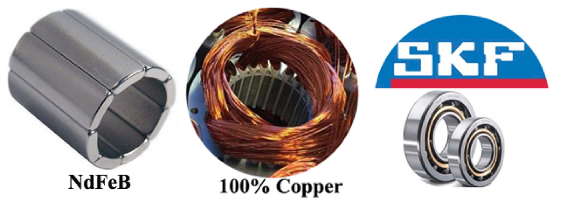 Máy phát từ vĩnh cửu tốc độ quay thấp tùy chỉnh 5kw 10kw 50kw 200kw với bảo hành 3 năm