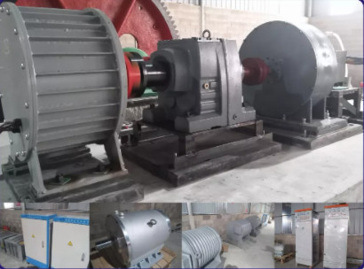 Máy phát từ vĩnh cửu 10kW Không khí làm mát 50Hz/60Hz điện áp tùy chỉnh