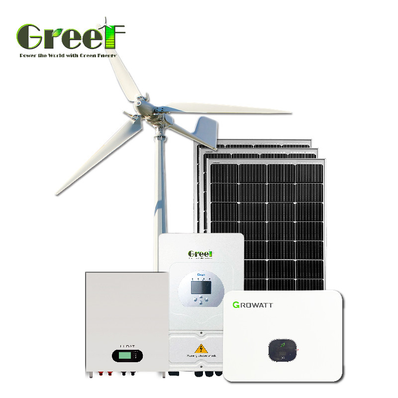 Hệ thống điều khiển tuabin gió kết nối lưới / lai 2kW 3kW 5kW 10kW DC Loại đầu ra cho tuabin gió Giải pháp hệ thống tuabin nước
