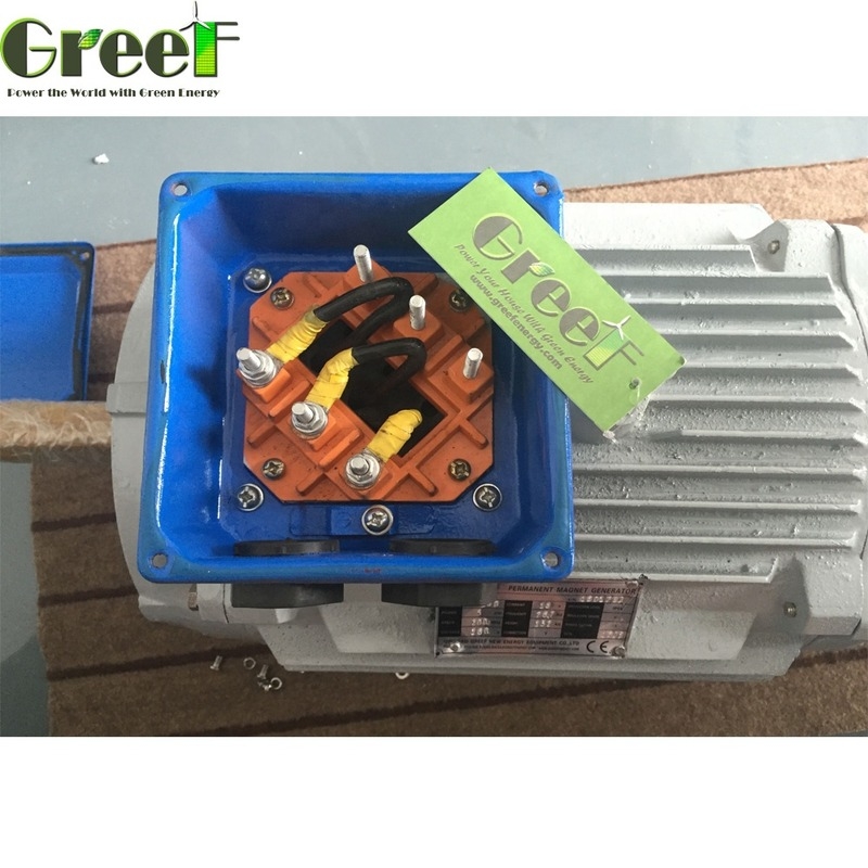 Máy phát điện nam châm vĩnh cửu kiểu trục ngang và dọc, công suất định mức 0.5kW-5000kW cho công nghiệp