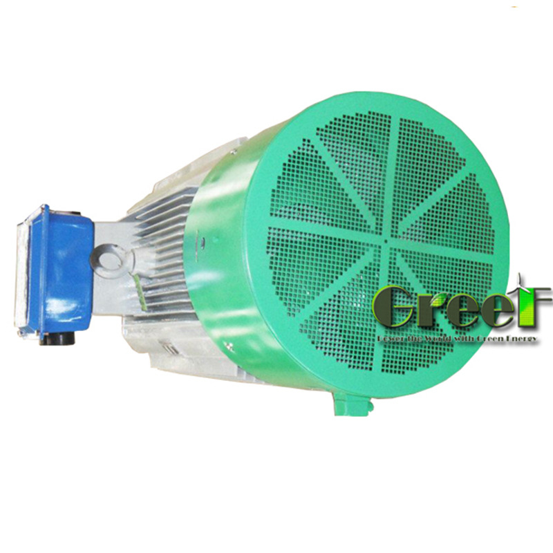 Máy phát điện nam châm vĩnh cửu cách điện Class F/H, tốc độ rôto định mức 20-3000RPM, điện áp 220V 690V