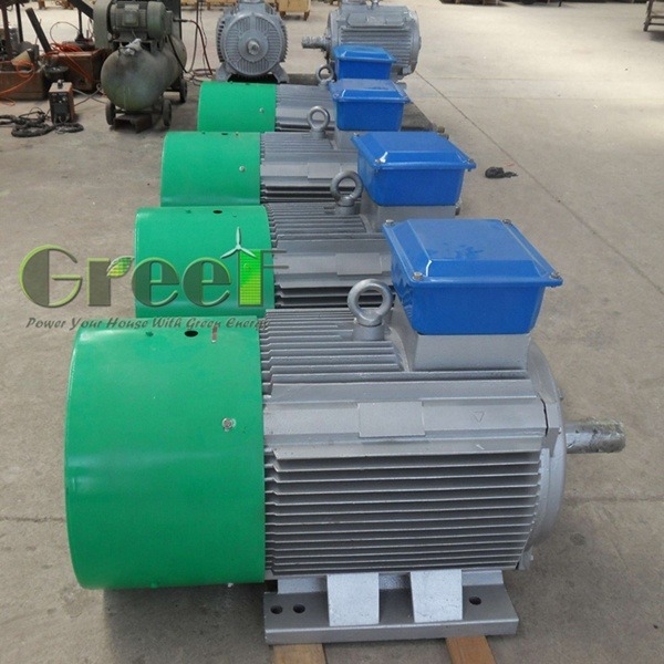 Máy phát từ vĩnh cửu 10kW Không khí làm mát 50Hz/60Hz điện áp tùy chỉnh
