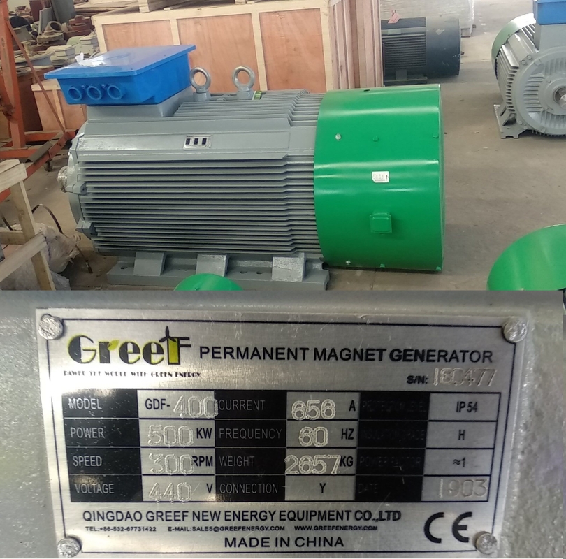 Máy phát điện xoay chiều nam châm vĩnh cửu 415V 380V cho Malaysia, Thái Lan và Philippines