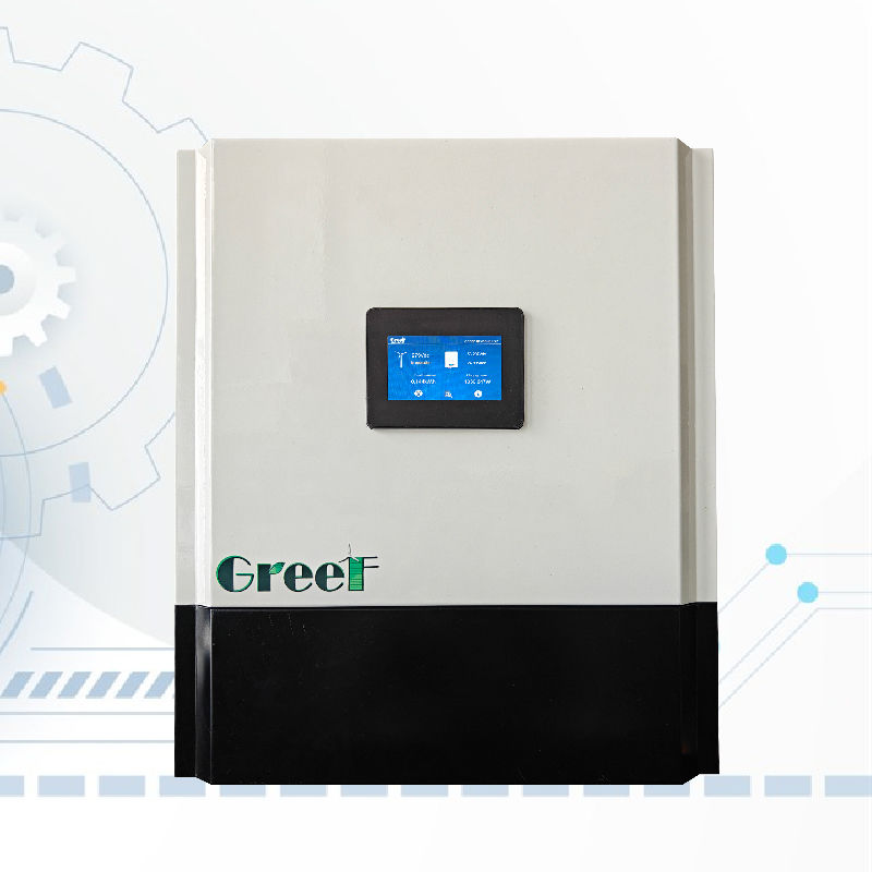 Máy điều khiển màn hình LCD Off Grid cho tuabin gió và hệ thống PMG với nhiệt độ môi trường -25 °C 50 °C và công suất định giá 3-100kW