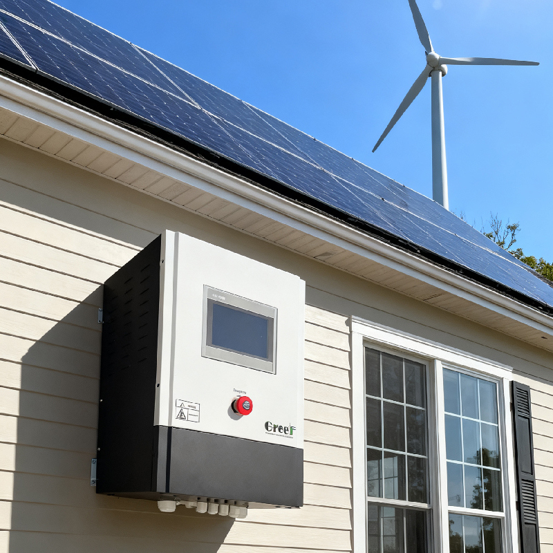 Grid-Tied Controller with Rated Voltage AC220V-600V MPPT Efficiency 99.9% and IP20 Indoor IP65 Outdoors Protection