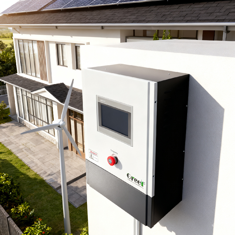 Bộ điều khiển lưới với bảo vệ ngoài trời IP65, hệ thống kiểm soát an toàn kép và hệ thống phanh tải đổ ba pha