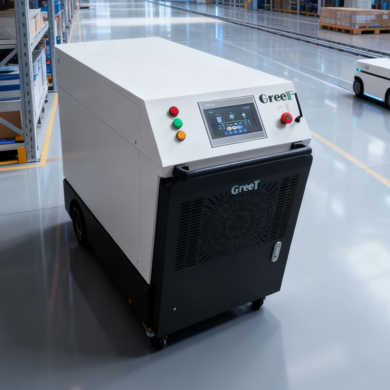 Máy biến đổi điện ngoài lưới với nhiệt độ môi trường từ -40 đến +60 độ với đầu ra DC và màn hình cảm ứng thông minh LCD