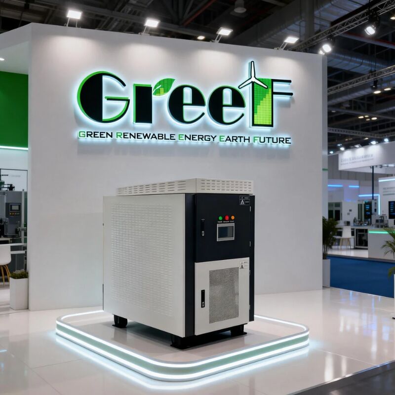 Chế độ giao tiếp WIFI trên bộ điều khiển lưới với điện áp đầu ra 400-450 VAC và làm mát không khí thông minh để quản lý năng lượng hiệu quả