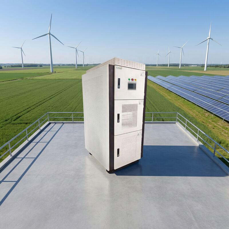 Bộ điều khiển nối lưới với dải điện áp đầu vào DC 240-550 V, Chế độ giao tiếp WIFI và Dải nhiệt độ từ trừ 40 đến 60 độ C