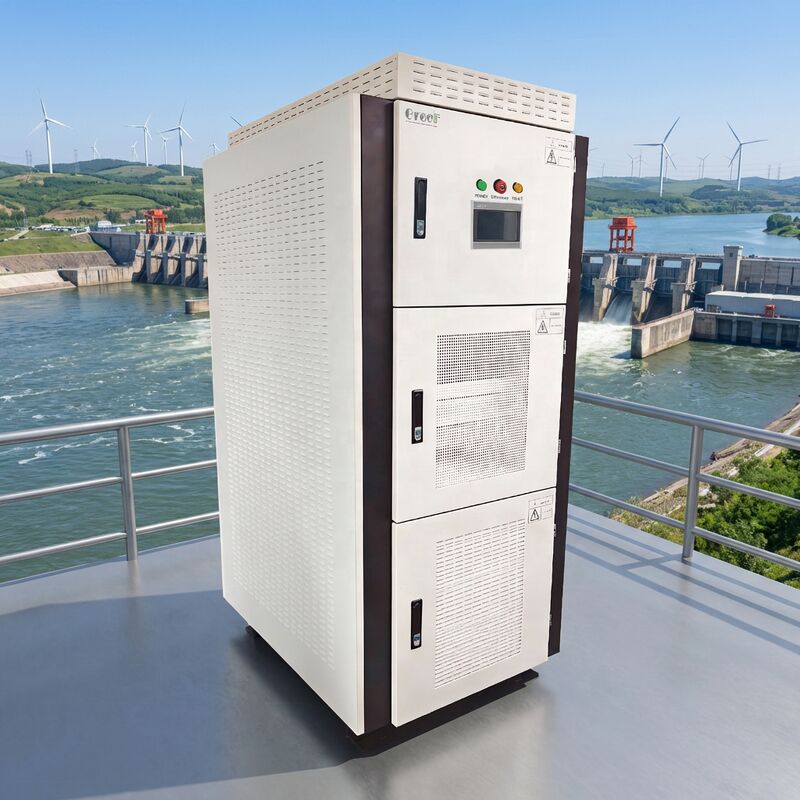 Bộ điều khiển nối lưới có màn hình cảm ứng LCD, Giám sát lỗi nối đất và dải điện áp đầu vào DC 240-550V