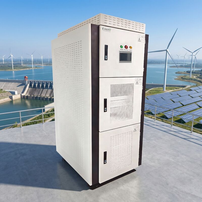 Hiệu suất tối đa 95% Bộ điều khiển nối lưới công suất định mức 100kw 150kw 200kw 250kw 300kw 500kw 600kw 700kw 800kw 1000kw Dải điện áp làm việc AC từ 150V đến 550V