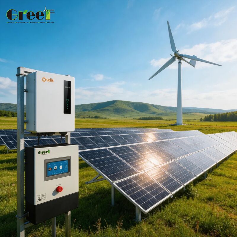 95% hiệu quả Hệ thống năng lượng mặt trời lai với bộ điều khiển MPPT và độ cao hoạt động 4000m cho sử dụng trong nhà và thương mại