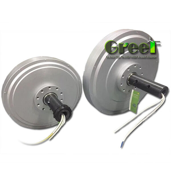 Máy phát điện nam châm vĩnh cửu không lõi hợp kim nhôm cung cấp thiết kế không lõi và cánh quạt hợp kim nhôm cho các giải pháp năng lượng