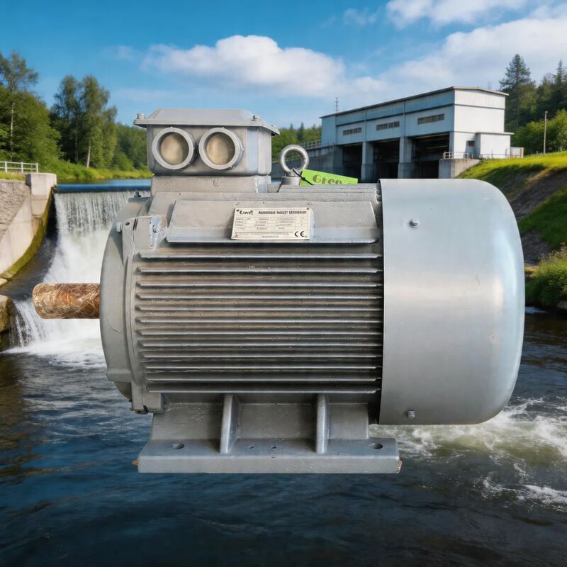 Máy phát điện nam châm vĩnh cửu AC 3 pha mô-men xoắn khởi động thấp với bảo vệ IP54 và nam châm NdFeB