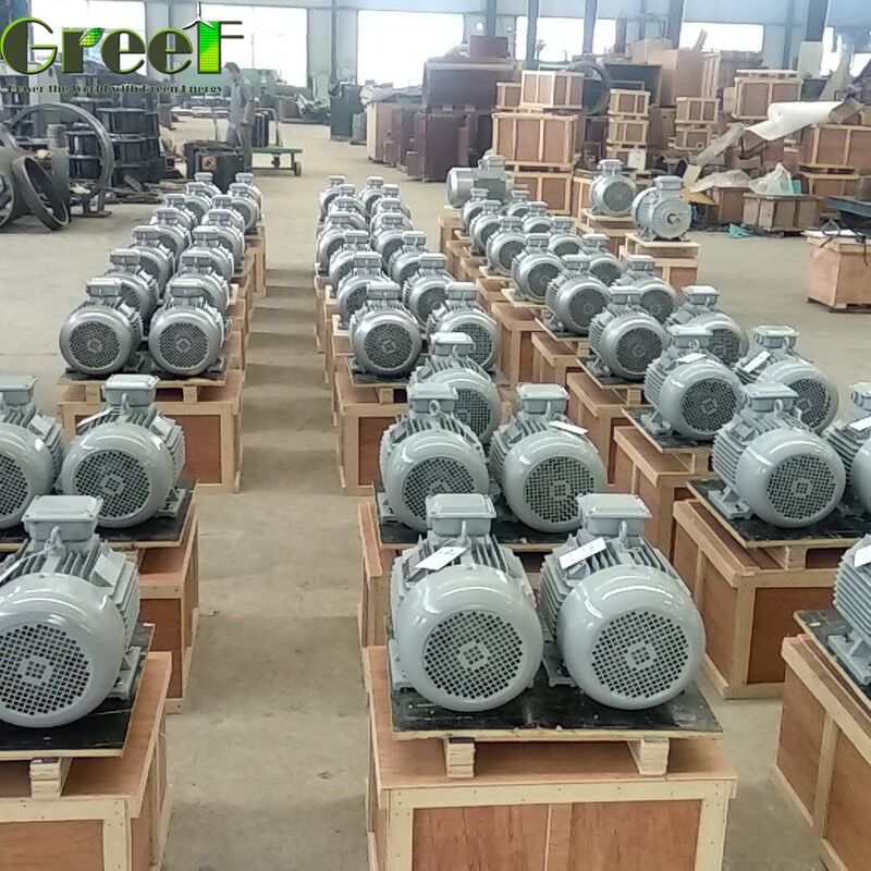 Máy phát điện nam châm vĩnh cửu stato đồng một pha hoặc ba pha Vật liệu dây đồng 100% nam châm NdFeB được thiết kế cho năng lượng