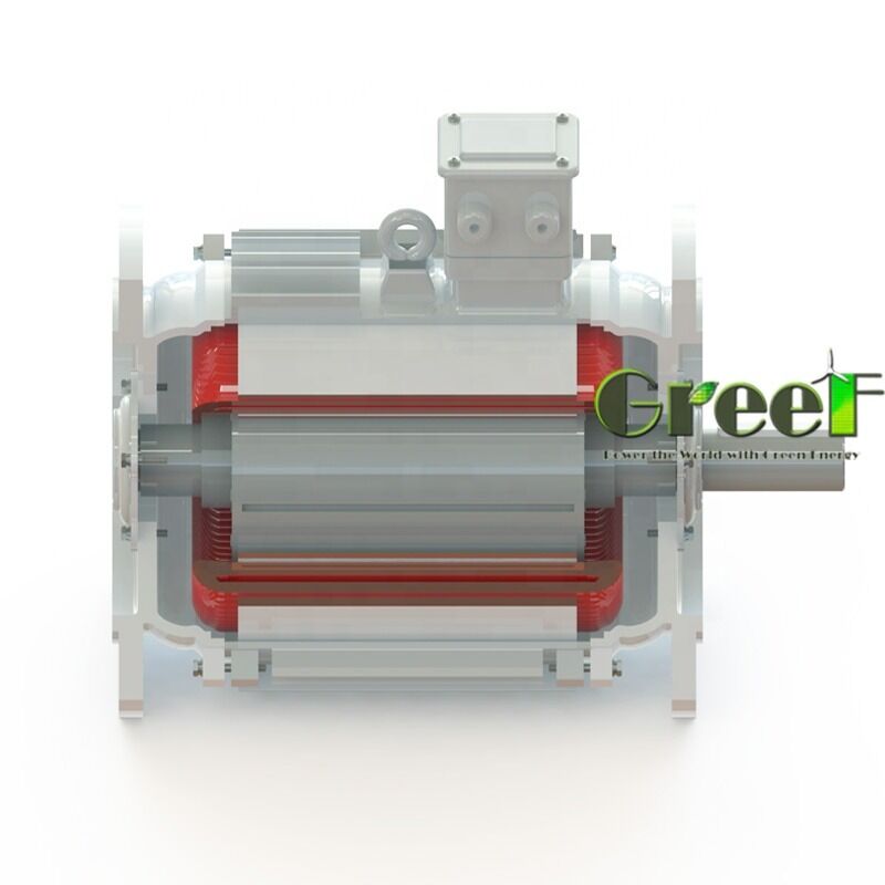 Động cơ nam châm vĩnh cửu 6 cực với vòng bi SKF và hiệu suất cao (> 95%) cho xe điện