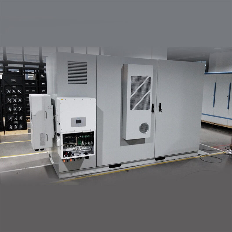Tủ pin lithium lưu trữ năng lượng với kết nối bên bảo vệ mạch ngắn DC và tuổi thọ chu kỳ dài cho sử dụng thương mại