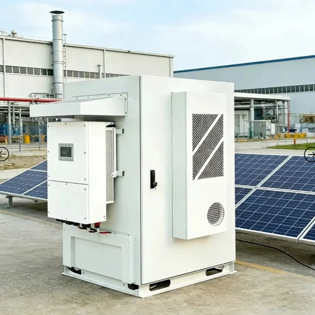 Pin lithium lưu trữ năng lượng điện áp định mức 51,2V với thiết kế làm mát điều hòa không khí công nghiệp và thiết kế có thể mở rộng theo mô-đun