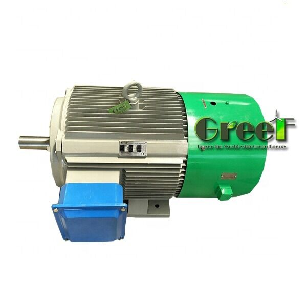 Động cơ từ tính vĩnh cửu xoay chiều 3 pha NdFeB cho sản xuất điện công nghiệp 500W-5000kW
