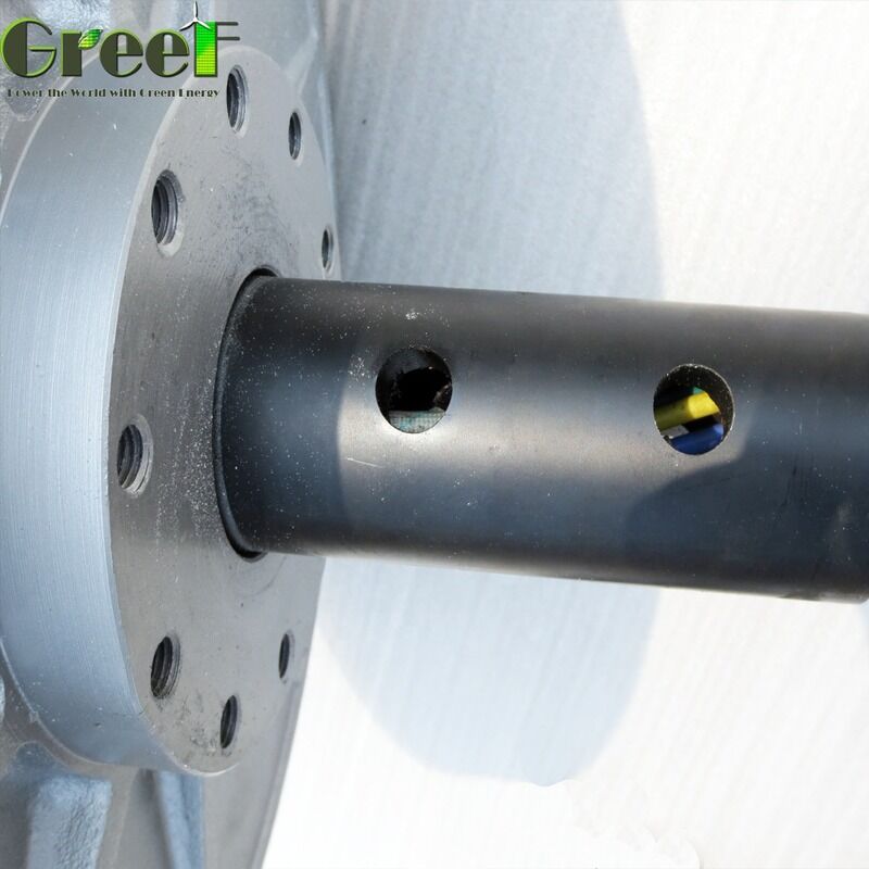 Maintenance-free Coreless Permanent Magnet Generator with Low Start Torque and High Efficiency for Wind Power