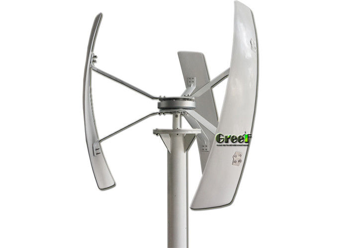 24-380Vac điện áp trục dọc tuabin gió 3 lưỡi vật liệu FRP cho nhiệt độ -40-50C