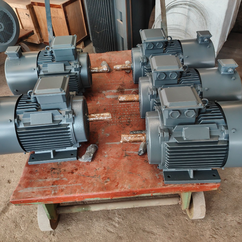 Motor đồng bộ nam châm vĩnh cửu tăng nhiệt độ thấp với cách điện cấp F và bảo vệ IP55