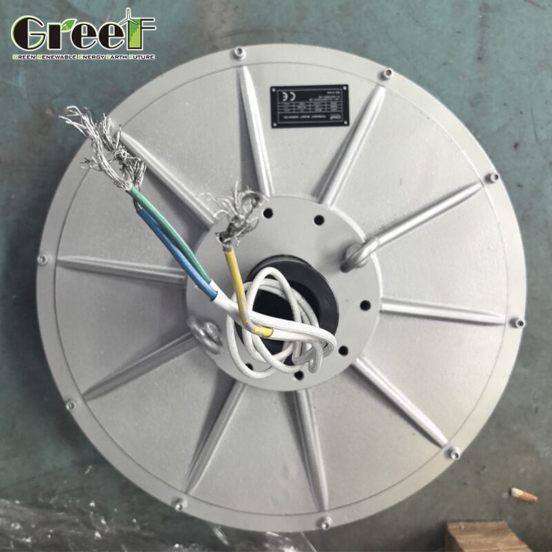 Máy phát nam châm vĩnh cửu không lõi với mô-men xoắn khởi động dưới 0,1N.M cho hoạt động gió trong mọi điều kiện