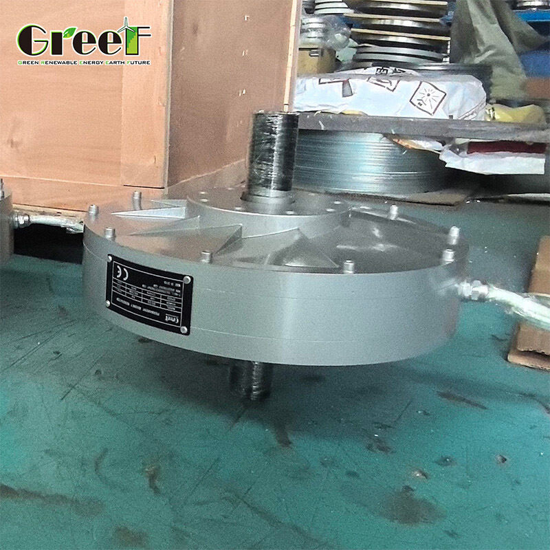 Máy phát điện nam châm vĩnh cửu không lõi truyền động trực tiếp không hộp số với mô-men xoắn khởi động thấp <0,1N.M và hiệu suất trên 85%