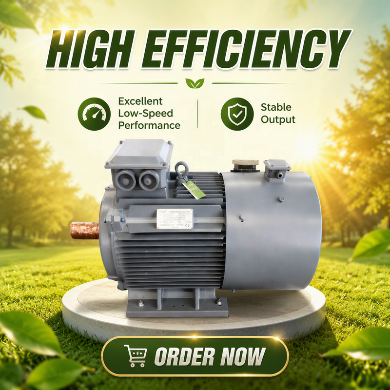 IP 54 Máy phát nam châm vĩnh viễn 20KW với nam châm đất hiếm cho năng lượng tái tạo