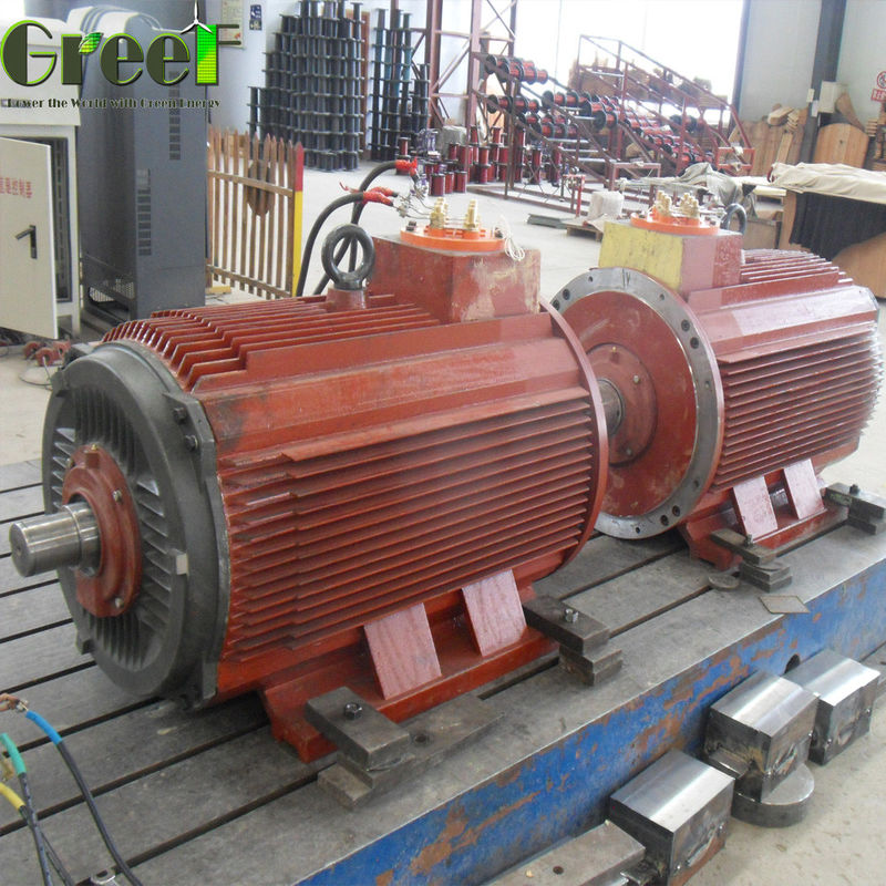 1MW 380Vac năng lượng tự do mô-men xoắn mạch khởi động thấp Máy phát tuabin thủy lực 5MW PMG